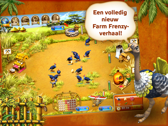 Farm Frenzy 3 MadagascarHDFree iPad app afbeelding 1