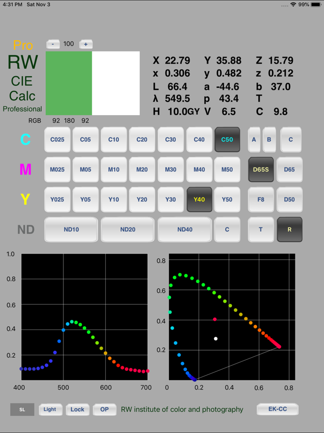 RW CIE Calc PRO ia