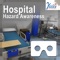 This VR environment is a health and safety exercise in which the user has to explore a hospital ward identifying all the dangers within