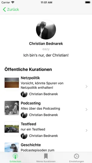 Screenshot von Skoon auf dem iPhone 2