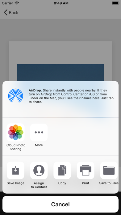App screenshot