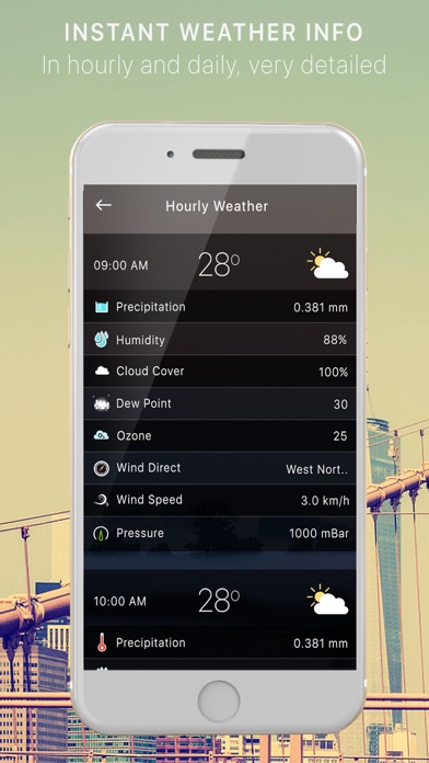 Weather forecast - Map screenshot 2