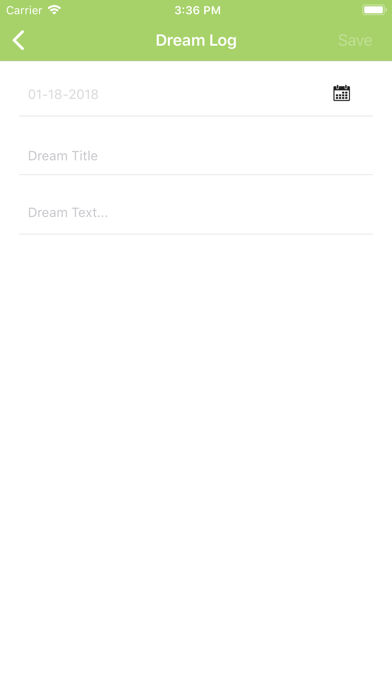 Sleep Tracking screenshot