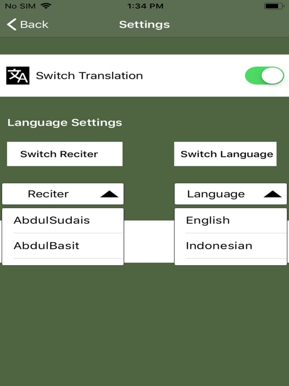 Screenshot #6 pour Surah Yaseen MP3 & Translation