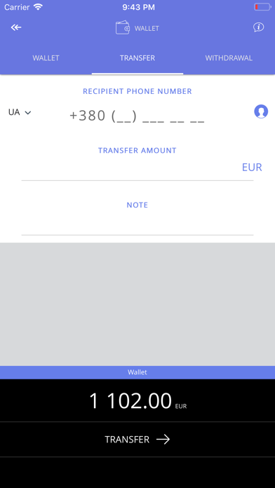 Screenshot #2 pour MobiWallet.