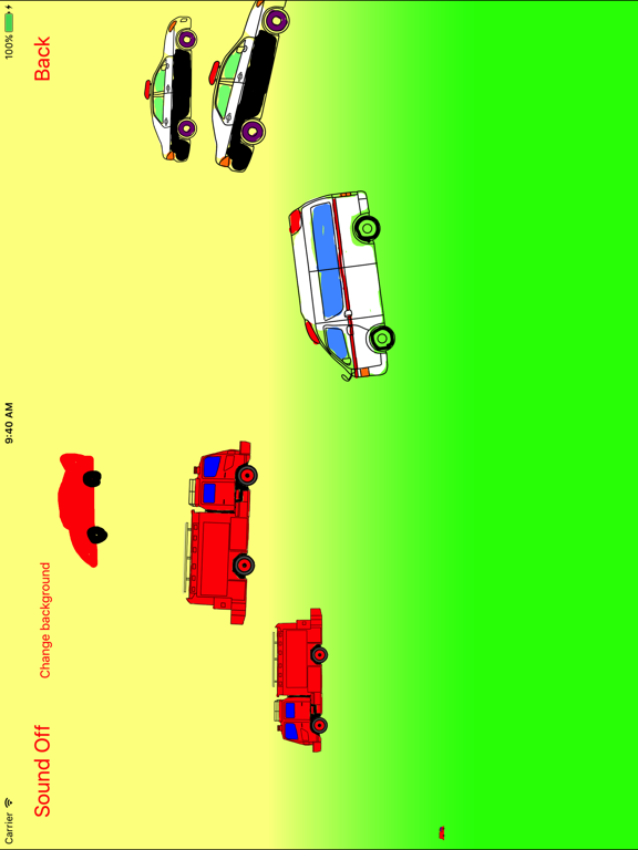 Screenshot #4 pour Vehicles Moving Coloring Book