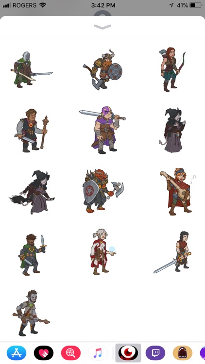 Idle Champions Sticker Pack