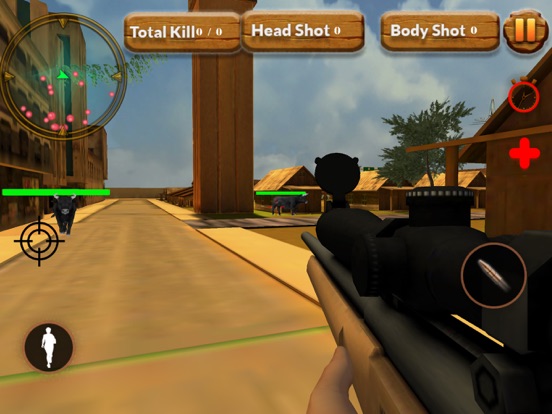 Angry Bull Hunting iPad screenshot