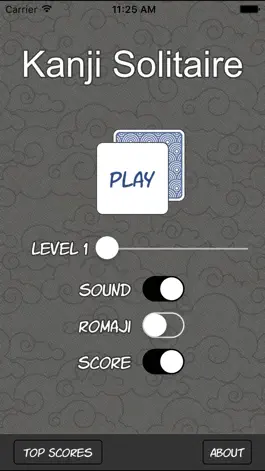Game screenshot Kanji Solitaire Lite apk
