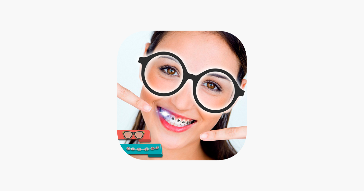 Braces & Nerd Glasses Stickers v App Store