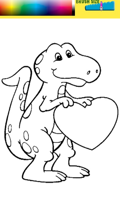 Animal Dinosaur Coloring Book screenshot 2
