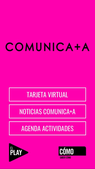 COMUNICA + A screenshot 2