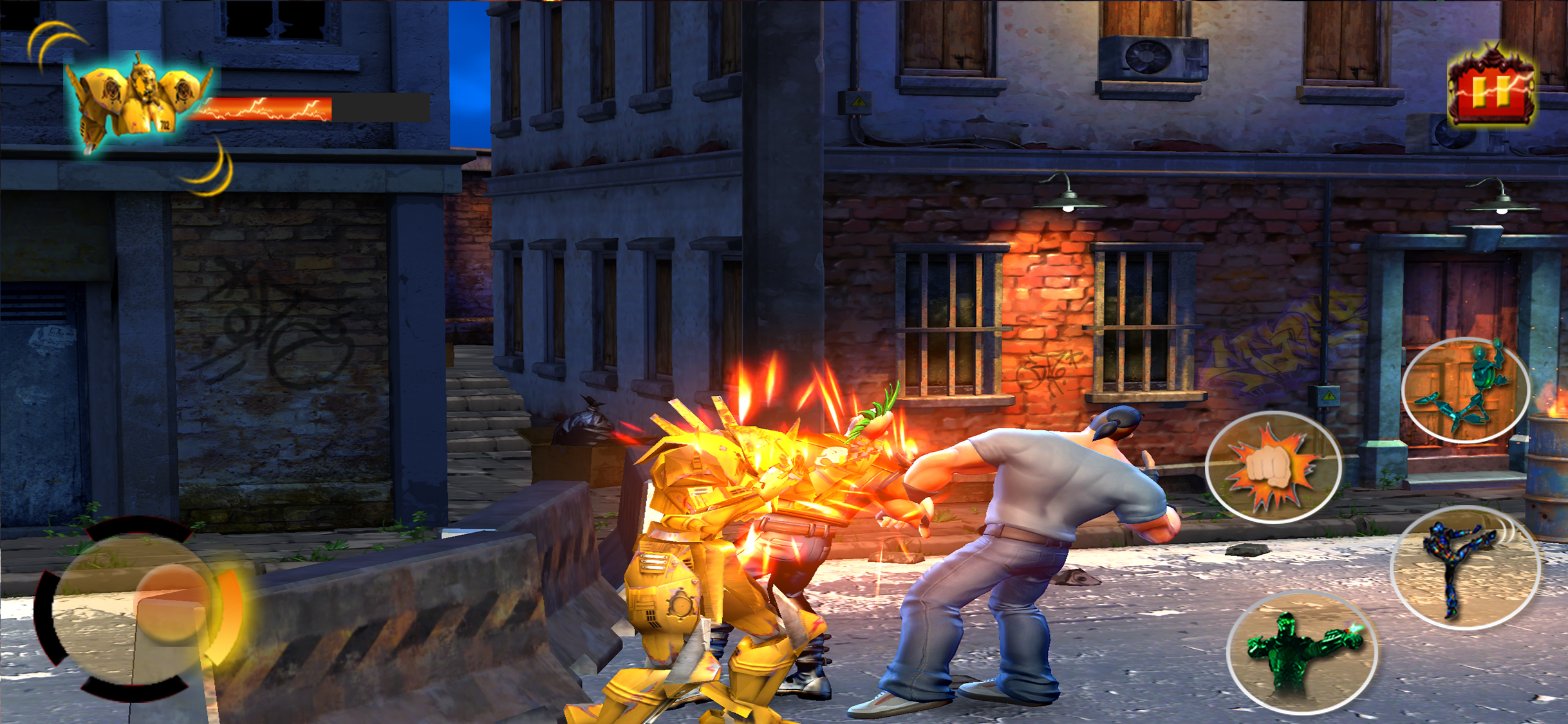 Robot Street Fight Training screenshot 5