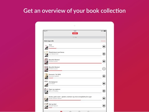Saxo: Lydbøger og E-bøger screenshot 2