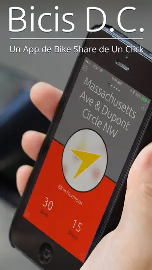 Captura de pantalla de Bicis D.C. — Un App Capital Bike Share De Un Click en iPhone 1