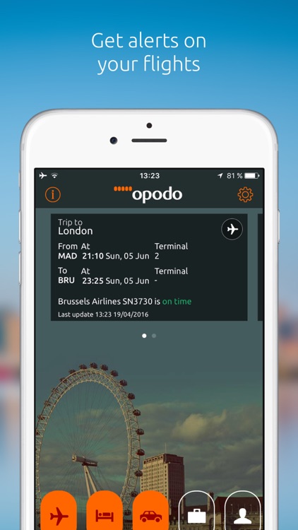 Opodo travel app: Flights, Hotels & Cars