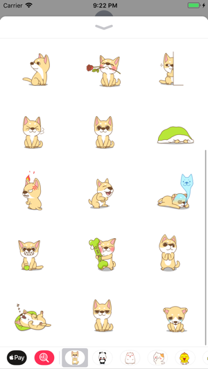 Shiba Cute Dog Stickers(圖3)-速報App