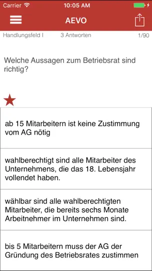 Screenshot von AEVO Trainer auf dem iPhone 2
