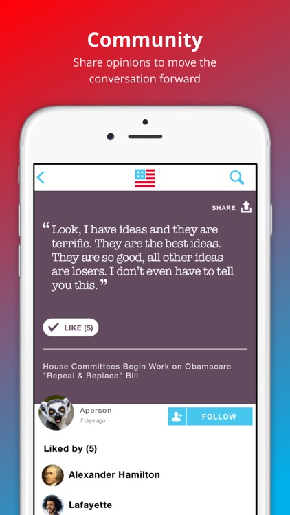 Countable - Contact Congress and Vote on Bills screenshot-4
