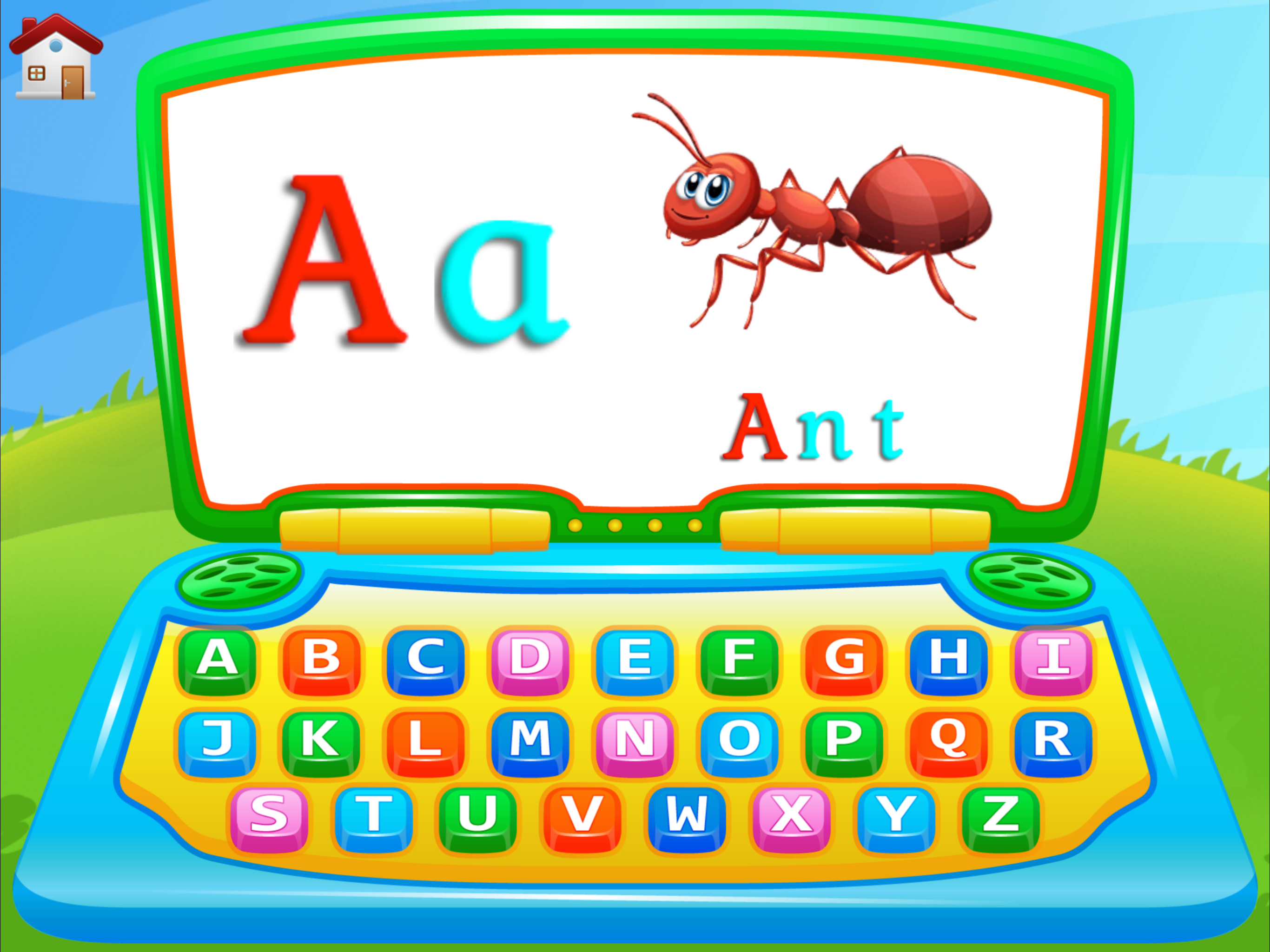ABC Laptop: Learning Alphabet with Laptop Toy Kids screenshot 8