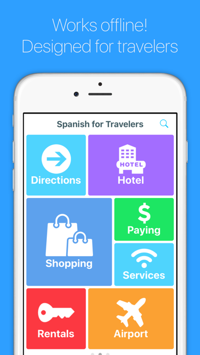 English to Spanish Phrasebook with Voice: Translate, Speak & Learn Common Travel Phrases & Words by Odyssey Translator Screenshot 3