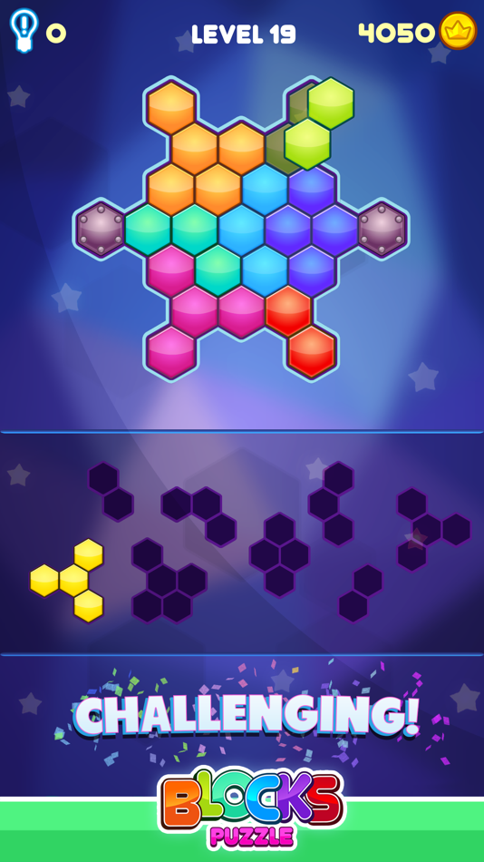 #5. Blocks Puzzle - Hexagon Game (iOS) 由: Silly Spider LTD