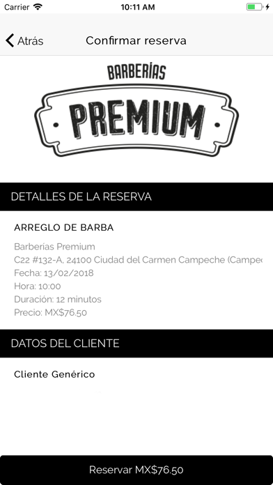 Barberías Premium screenshot 3