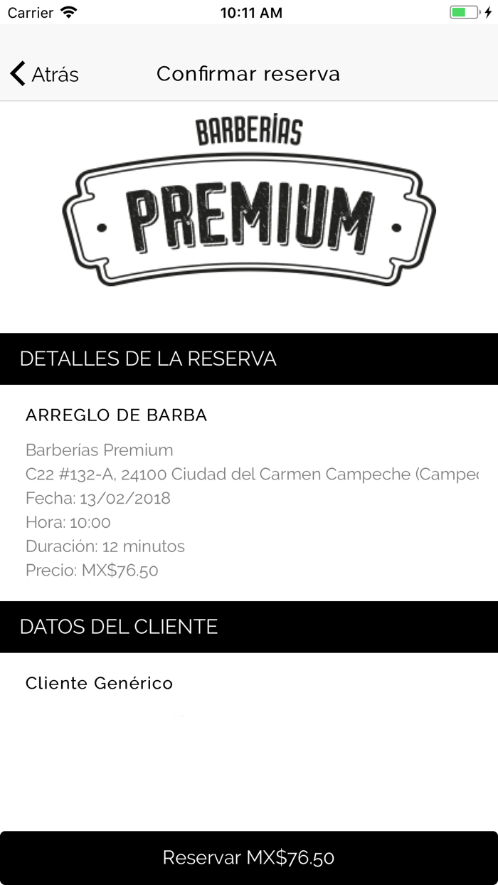 Barberías Premium