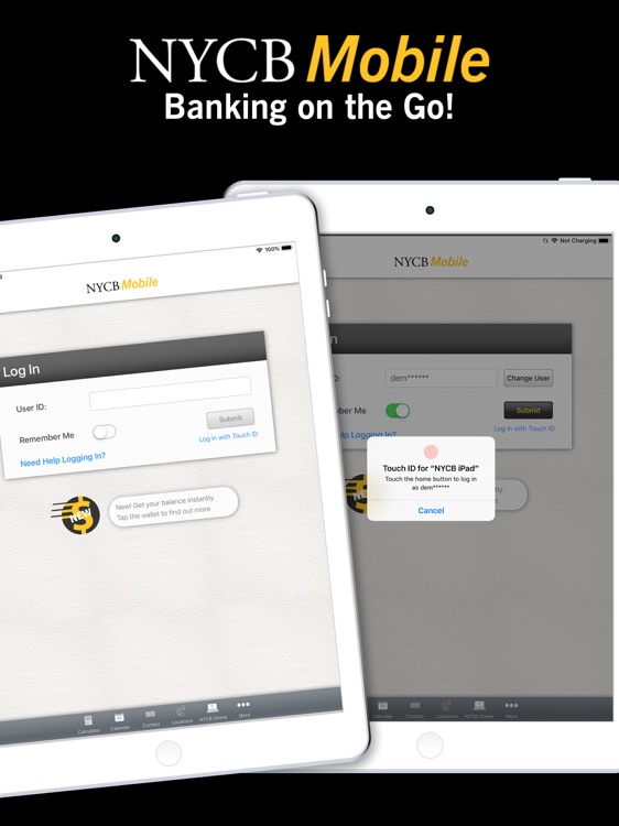 NYCB Mobile for iPad