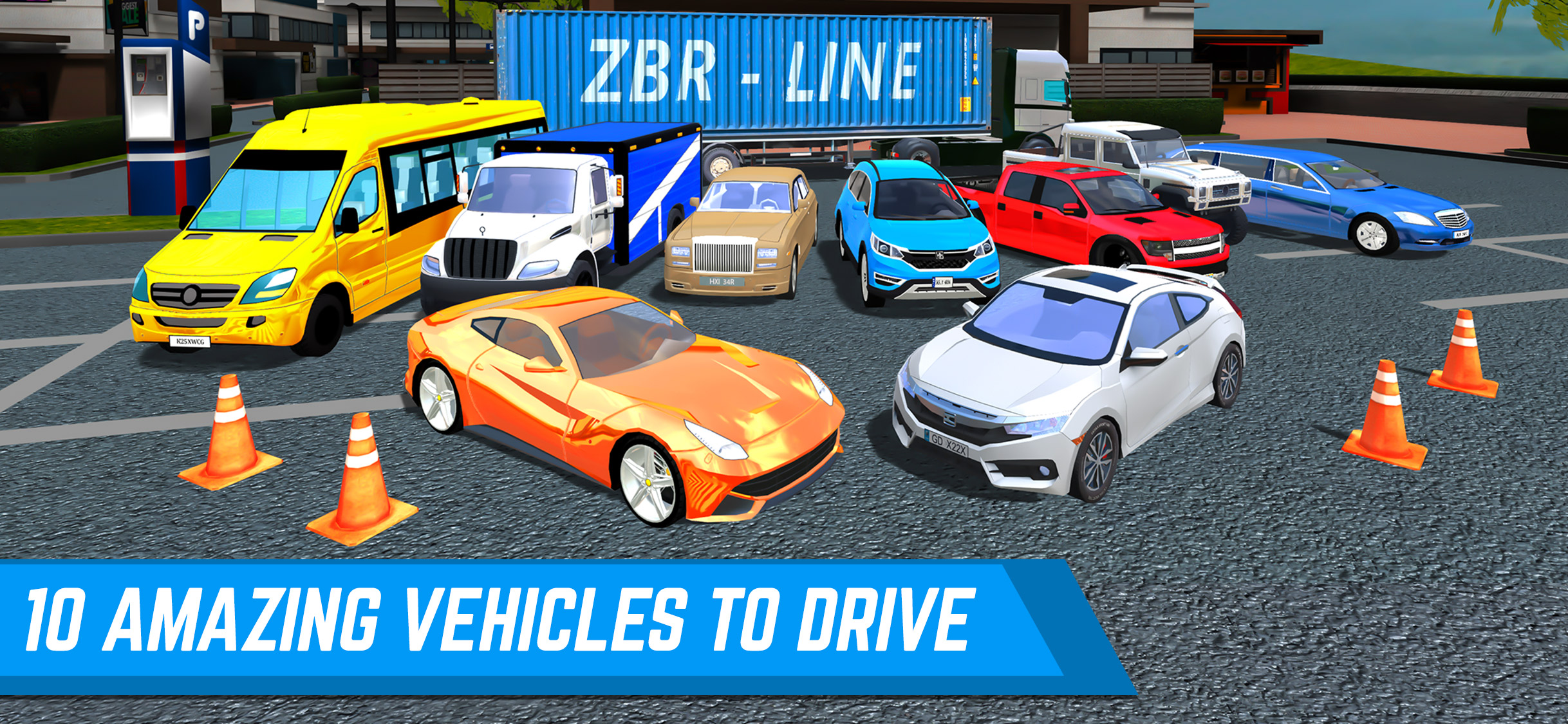 Shopping Zone City Driver