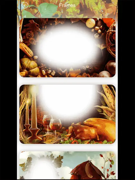 Thanksgiving Photo Frames