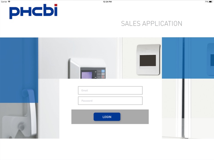 PHCbi Sales Application