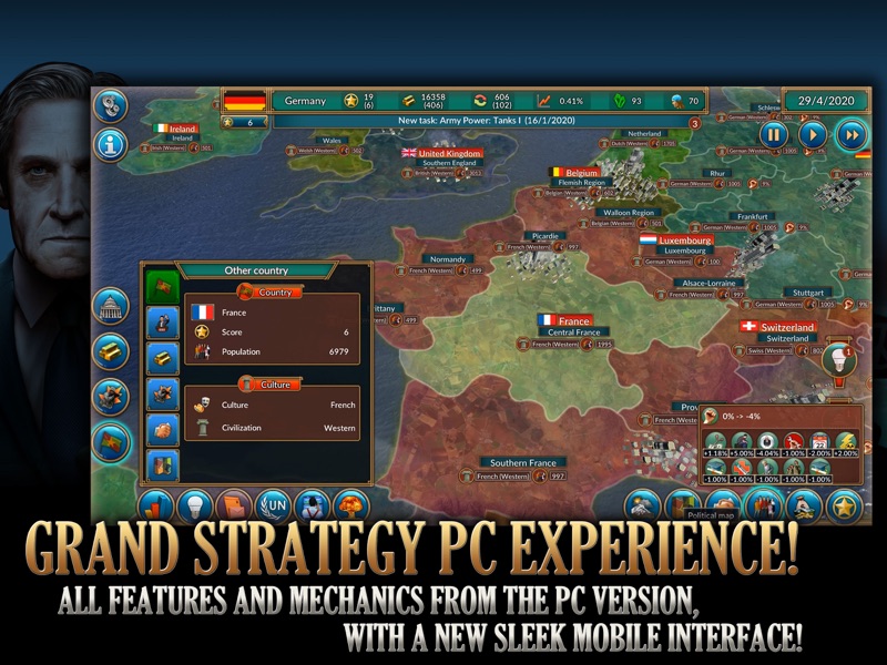 Realpolitiks Mobile screenshot 7