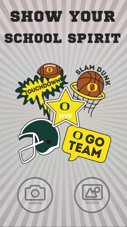 Oregon Ducks  Selfie Stickers