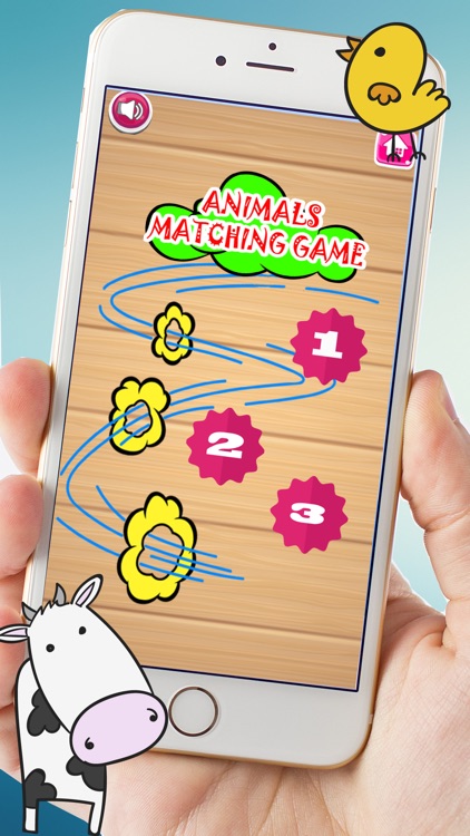 Animal Match Card HD -For educational Learning
