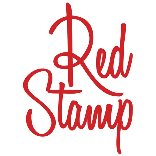 Red Stamp Cards Icon