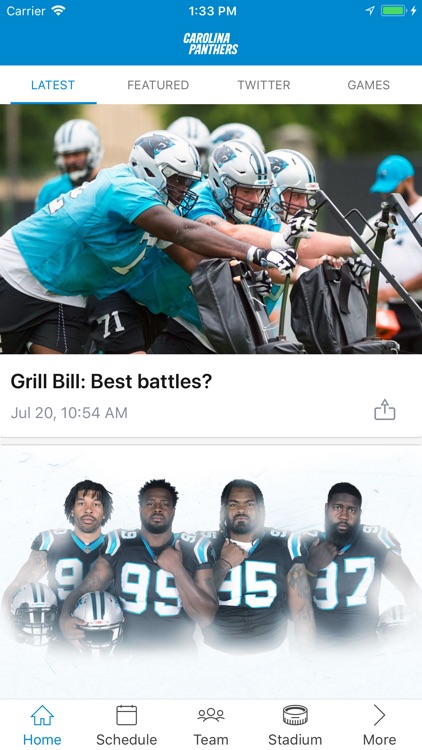 Carolina Panthers Mobile
