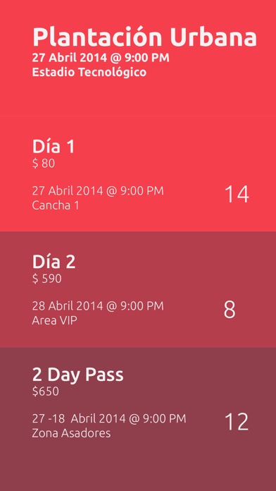 Ticktic Go app screenshot 2