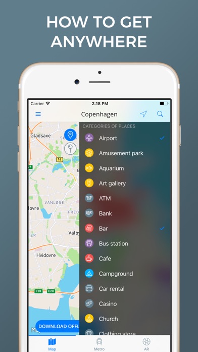 Copenhagen city maps screenshot 3