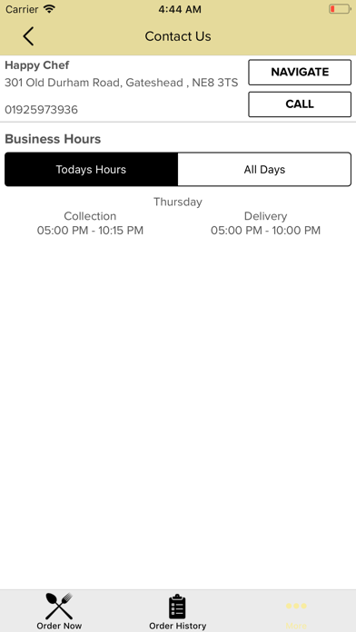 How to cancel & delete Happy Chef Gateshead from iphone & ipad 3