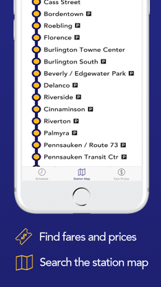 River Line Schedule screenshot 2