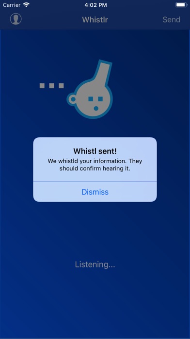 Whistlr - Connect over Sound screenshot 2