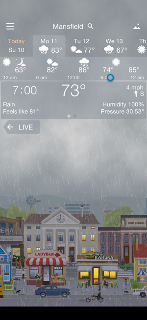 ‎YoWindow Weather Screenshot