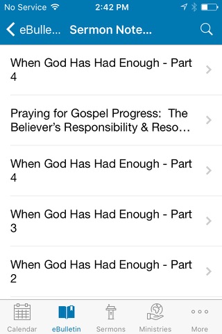 Harbour Shores Church App - náhled