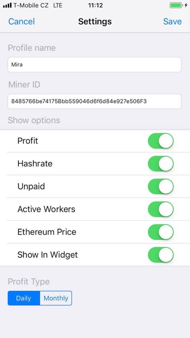 Ethermine Info screenshot 3