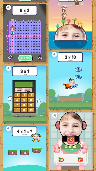 Crazy Times Tables - Multiplication Photo Fun Screenshot 2