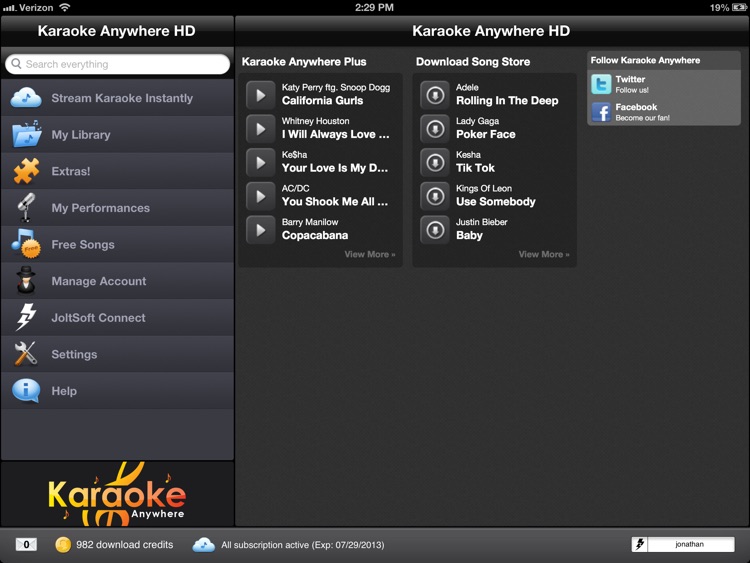 Karaoke Anywhere HD screenshot-3