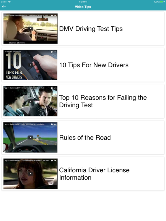 DMV Practice Test Pro iPad screenshot 10 - Education app