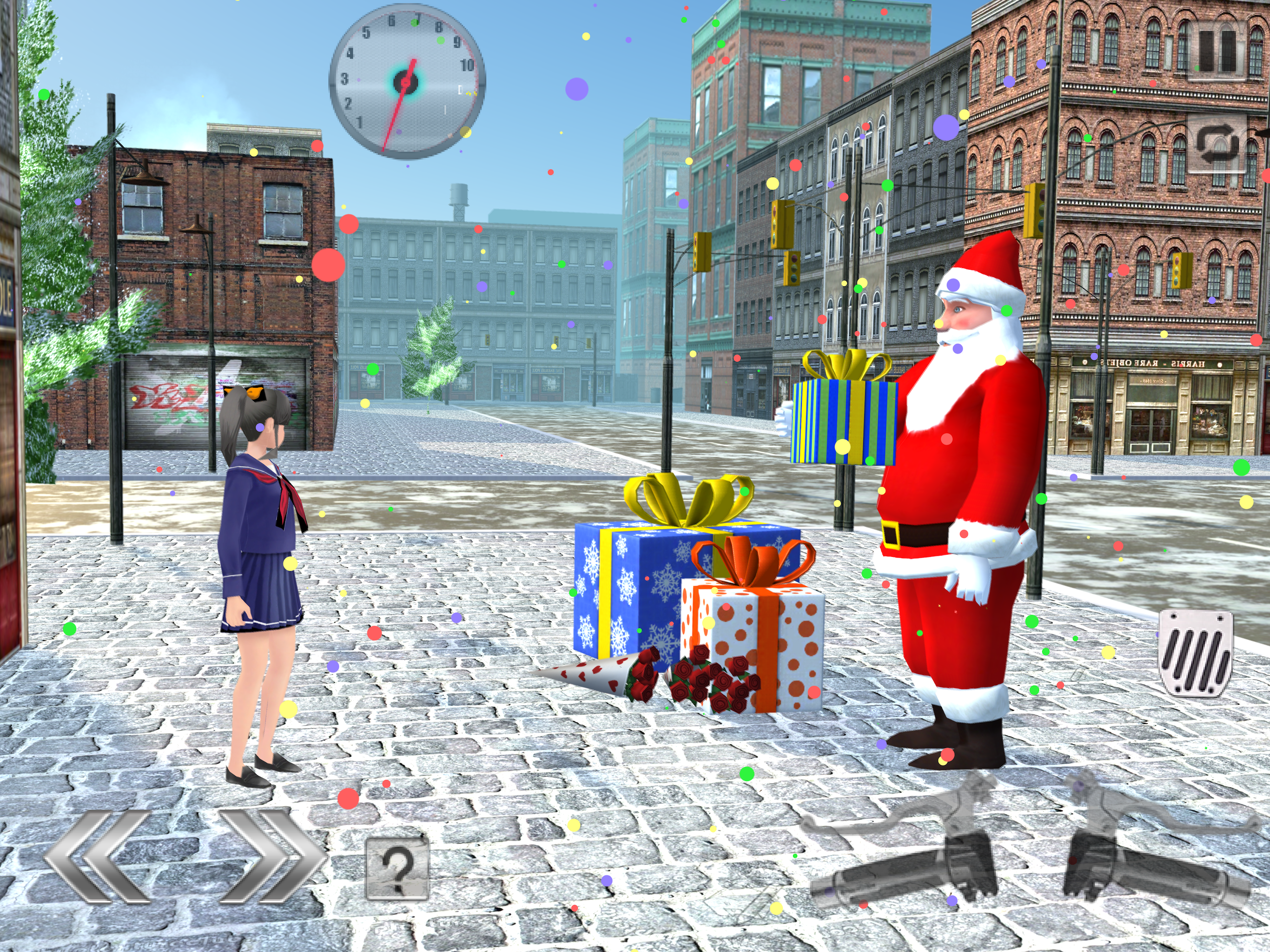Santa Moto Bike Rider screenshot 10