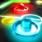 Glow Hockey delivers a new style of air hockey game